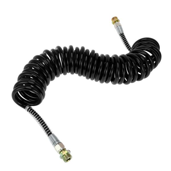 Partuto トラックトラクター用のM22x1.5 NPTフィッティングPUアイアンブラック24....