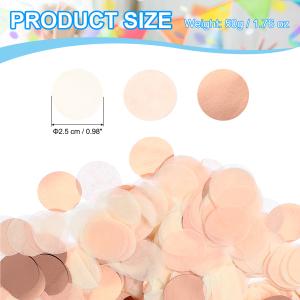 PATIKIL 1インチの丸いティッシュペーパ...の詳細画像2