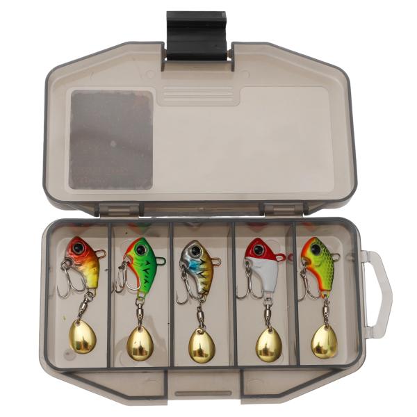 CAPASTEC ルアーセット メタルバイブ バイブレーション ルアー 鉄板バイブ 釣り ルアー 5...