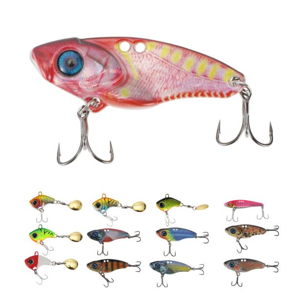 CAPASTEC メタルバイブ バイブレーション ルアー 鉄板バイブ 釣り ルアー 淡水と海水用 1...