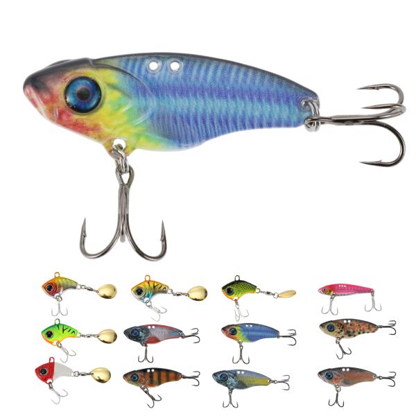 CAPASTEC メタルバイブ バイブレーション ルアー 鉄板バイブ 釣り ルアー 淡水と海水用 1...