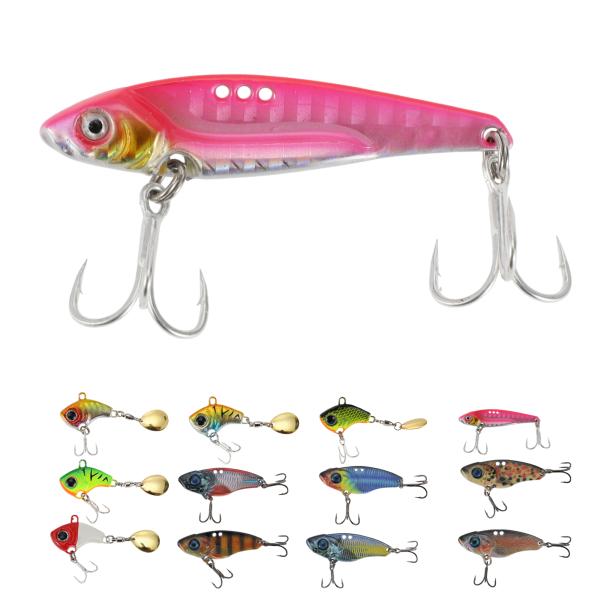 CAPASTEC メタルバイブ バイブレーション ルアー 鉄板バイブ 釣り ルアー 淡水と海水用 1...