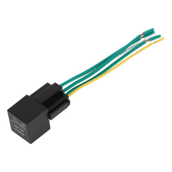 HOPESPANNER 5 Pins 24V 40A オートリレー ハーネスソケット付き 防水カーリ...