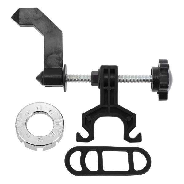 BULLSPANN 1セット ポータブル自転車リム調整ツール スポークレンチ付き MTB自転車ホイー...