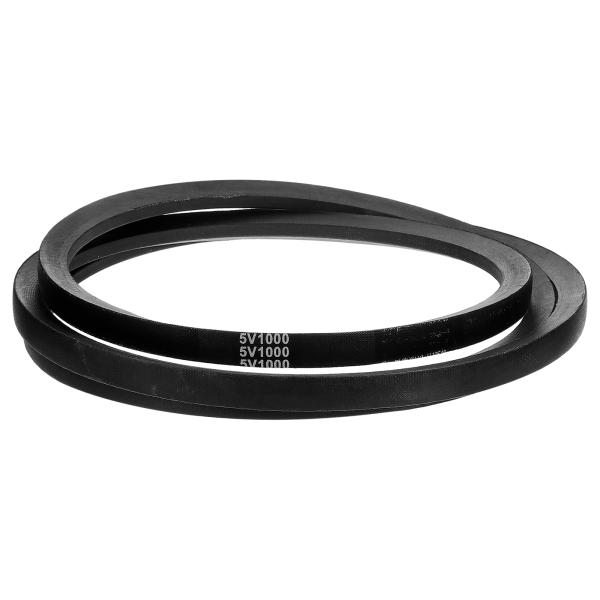 uxcell 5V1000 Vベルト クラシックラ ップラバーベルト100"外周×0.62"幅×0....