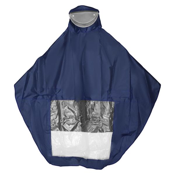 BULLSPANN レインコート 原付 バイク スクーター 自転車用 レインウェア 二重透明レインバ...