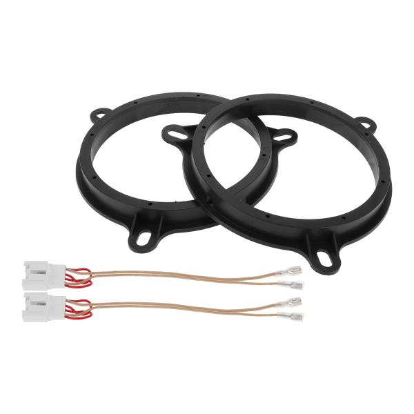 Partuto マツダに対応CX-5 2013-2022リアドア用のABSブラックカーオーディオスピ...