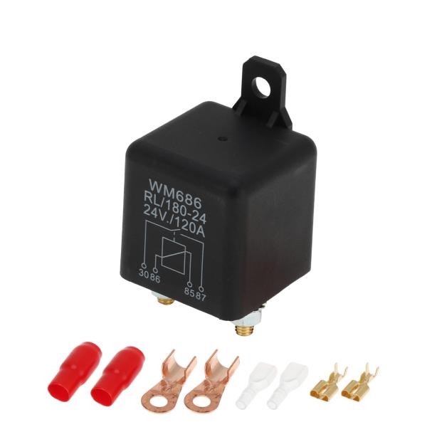 HOPESPANNER 2 Pins 24V 120A 自動リレー マルチパーパス 防水 カーリレー...