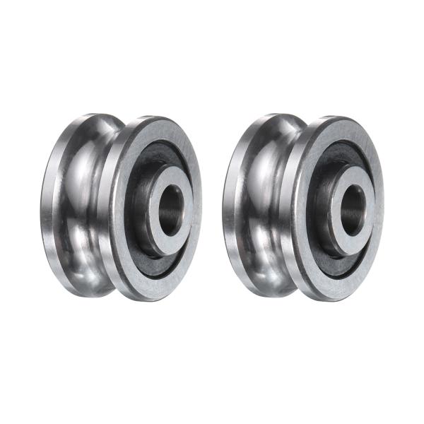uxcell 2個SG20ディープU溝ボールトラ ックガイドベアリング6mm ID x 24mm O...