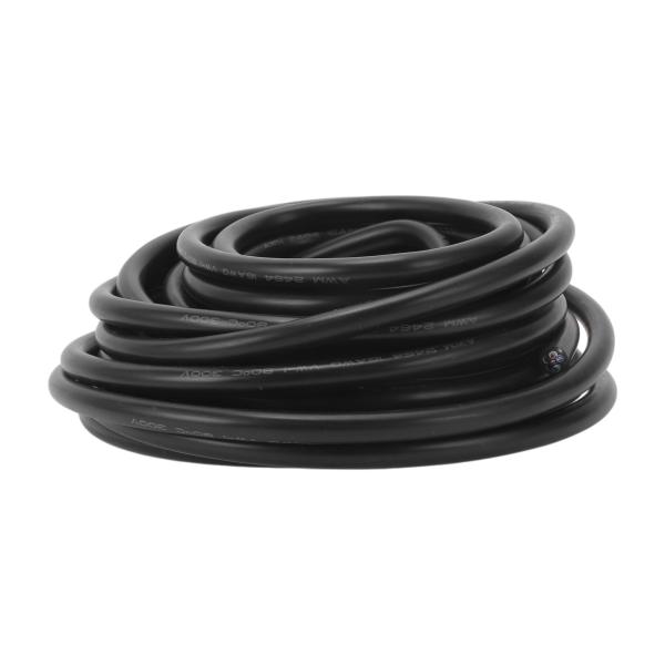 HEROFFIX 電気アース線 自動車用電源線 9 M ブラック TC 1個 16AWG 6導体 完...