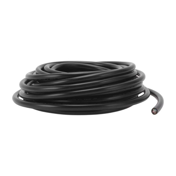 HEROFFIX 電気アース線 自動車用電源線 9 M ブラック TC 1個 20AWG 8導体 完...