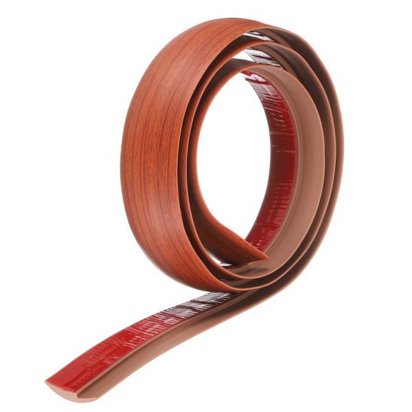 uxcell フロアトランジションストリップ1.2" 3.33ft セルフアドヒーシブPVCカーペッ...