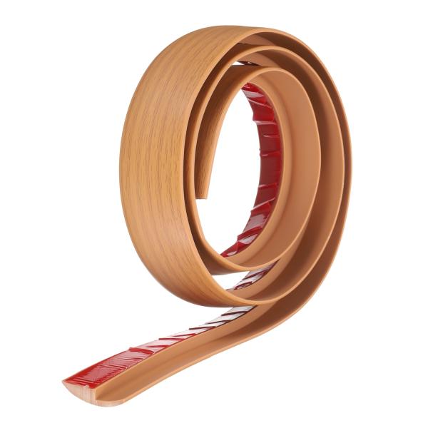 uxcell フロアトランジションストリップ1.4" 3.33ft セルフアドヘーシブPVCカーペッ...