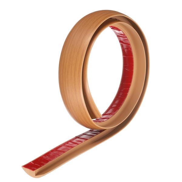 uxcell フロアトランジションストリップ1.6" 3.33ft セルフアドヒーシブPVCカーペッ...