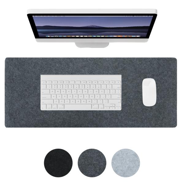 CAPASTEC デスクマット フェルト マウス対応 デスクパッド 大型マウスパッド オフィス ゲー...