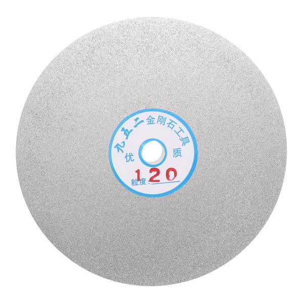 uxcell ダイヤモンドフラットラップディスク6"x1/2"アーバー120グリット研磨ダイヤモンド...