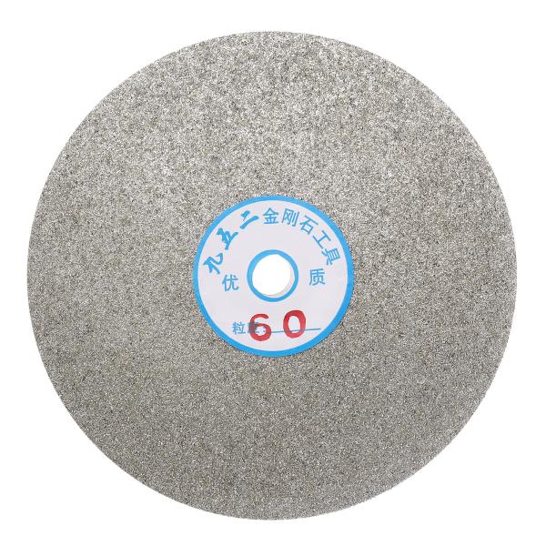 uxcell ダイヤモンドフラットラップディスク6" x 1/2"アーバー60グリット研磨ダイヤモン...