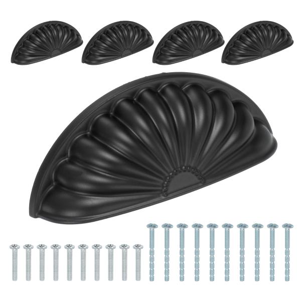 PATIKIL 5個のキャビネットカッププル3"（76mm）ホールセンターヴィンテージ引き出しハンド...