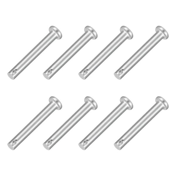 uxcell 8 個3/16" x 1-3/8" シングルホールクレビスピン 304ステンレススチー...
