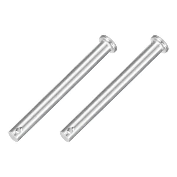 uxcell 2 個 5/16" x 3-1/8" シングルホールクレビスピン 304ステンレススチ...