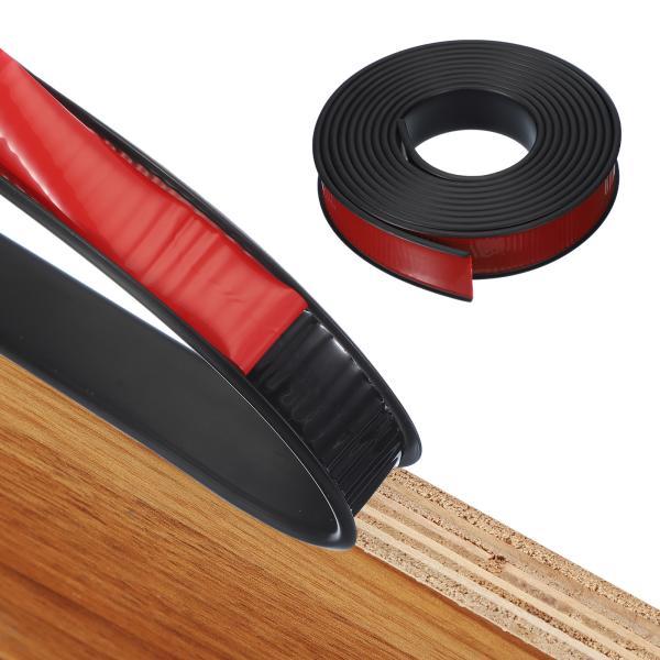 uxcell TPE U字型エッジバンディング 自己粘着性フレキシブルベニアエッジトリム 32mm ...