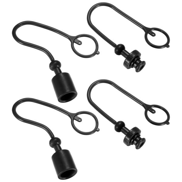 M METERXITY 2セットの油圧カプラーダストキャップと女性プラグカバー1/2 ISO-B P...