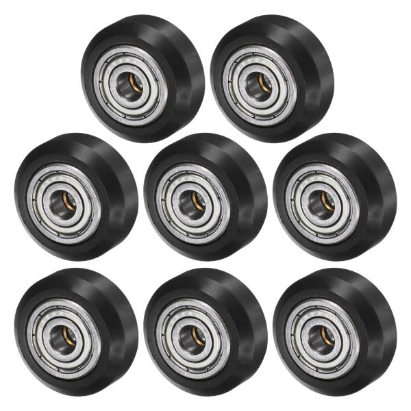 M METERXITY 8パック3DプリンターローラーVスロット 0.94"/24mm 3Dプリンタ...