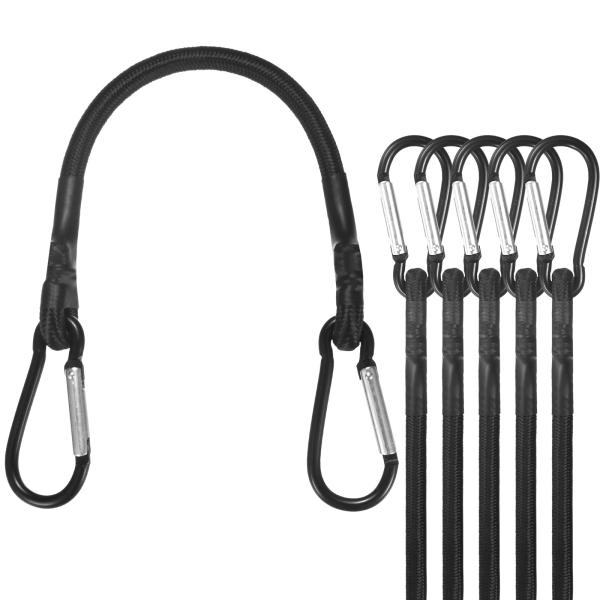 M METERXITY 6パックのバンジーコード、10.6インチの高弾性キャノピー用タープタイダウン...