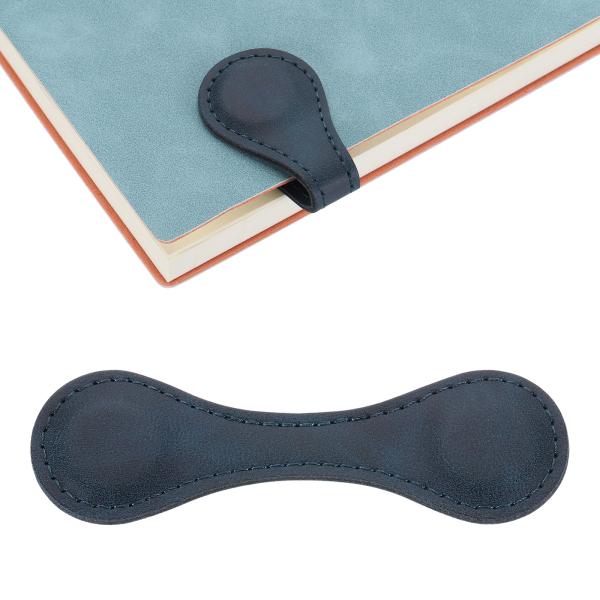 uxcell マグネットブックマーク 2個 パーソナライズレザーマグネットブックマーク ヴィンテージ...