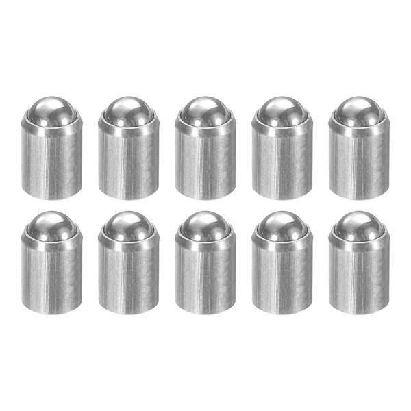 uxcell 10個のボールポイントスプリングプランジャー3x4mm 304ステンレススチール ノー...