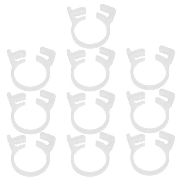 M METERXITY 10個入り ダブルグリ ップナイロンホースクランプ 5/8" 15.2-16...