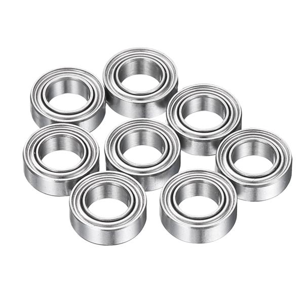 uxcell 8個 MR95ZZ 小型ベアリング 5mm 内径 9mm 外径 3 mm 幅 二重シー...