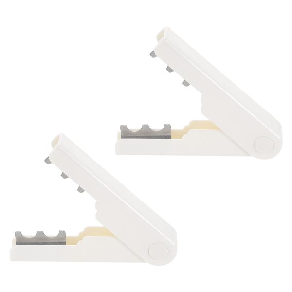 uxcell 2個 バラ トゲ取りツール5.51"メタルフラワートゲリーフリームーバーフラワーステム...