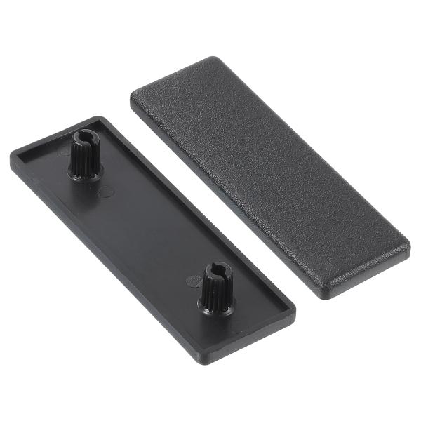 uxcell 6個　押出しエンドキャップナイロン　60x20mm Tスロットアルミニウムプロファイル...