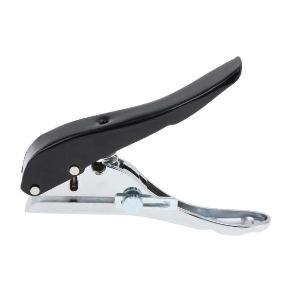 CAPASTEC 穴あけパンチ シングル穴あけパンチ 単穴1穴1つ穴 穴位置調整可能 可視化打孔 ス...