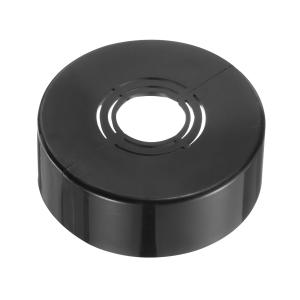 uxcell 壁用スプリットフランジ 1個 70x25mm - カット可能A B S丸型エスカッションカバープレート、20/25/33 mm(0.8/