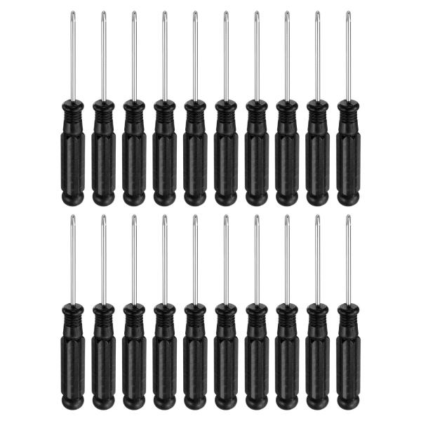 uxcell 20個 PH00ミニPhillipsねじ回し#00 3.5"長さ ねじ回し2"炭素鋼製...