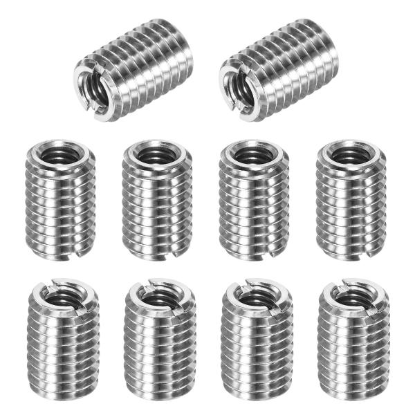 M METERXITY 10パックのスレッドアダプタースリーブ縮小ナット、M10x1.5メスからM6...