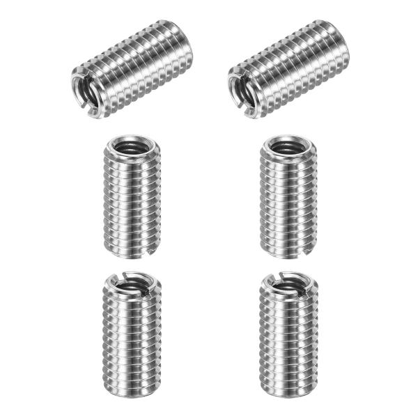 M METERXITY 6パックのスレッドアダプタースリーブ縮小ナット、M12x1.75メスからM8...