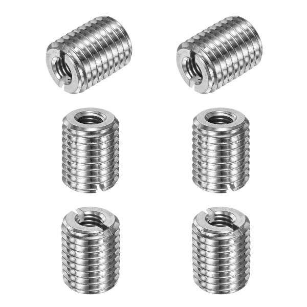 M METERXITY 6パックのスレッドアダプタースリーブ縮小ナット、M16x2メスからM8x1....