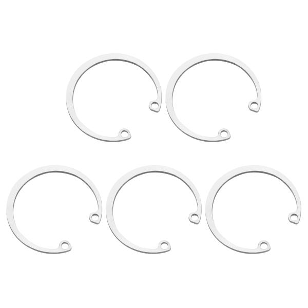uxcell 5個 52mm 内用 止め輪 サークリップ 304 ステンレス鋼 内用 サークリップ ...