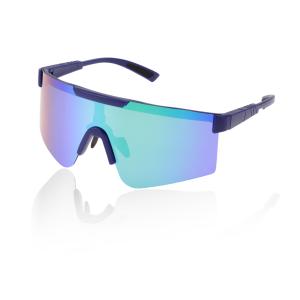 Hihaha 1 Pc オートバイライディングゴーグル アンチグレア トリアセテートセルロースPC UV400 サイクリングサングラス グリーンレンズ