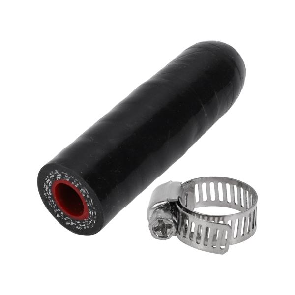 ACROPIX シリコーンラバーホースエンドキャップ 内径8mm 3層ポリエステル 5mm 50mm...