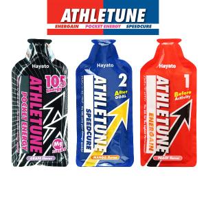 ATHLETUNE アスリチューン  エナゲイン＆ポケットエナジー＆スピードキュア お試し3個セット  補給食 トレラン｜sotoaso-trail