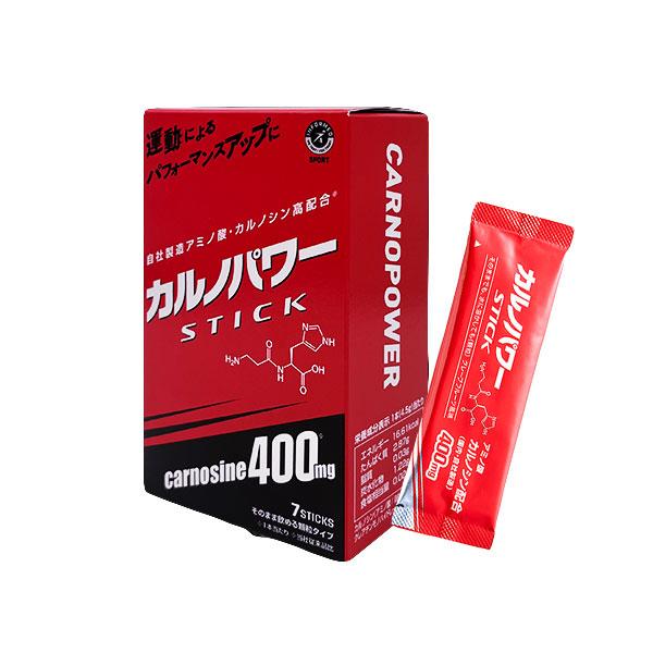 カルノパワーSTICK 1BOX (7本入) 【マラソン 補給食 トレラン ランニング トレイルラン...
