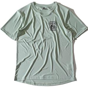 ELDORESO エルドレッソ Lsd Bone Tee(Smoke Green) E1011223 メンズ・レディース ドライ半袖Tシャツ｜トレイルランニング専門店SOTOASO