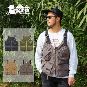 grn outdoor ジーアールエヌ TEBURA VEST21 GO9203Q メンズ