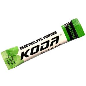 KODA コーダ ELECTROLYTE POWDER(エレクトロライトパウダー) 抹茶 1本 補給食 マラソン トレラン 登山 ランニング 行動食 スポーツ ドリンク 電解質｜sotoaso-trail