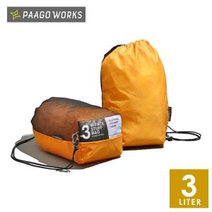 PaaGo WORKS パーゴワークス W-FACE STUFF BAG 3 日常から非日常まで365日使えるスタッフバッグ(3L) 【アウトドア/キャンプ/ソロキャンプ/タープ/ブッシュクラフ