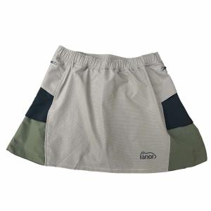 ranor ラナー CRAZY FRILLS SKIRT (WITH INNER) ブラック 817-2 